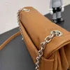 Luxe schoudertassen ketting Crossbody tas ontwerper Handtassen vrouwen koehide gewatteerde tas cross body clutch dame portemonnees 220902