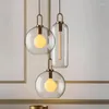 Pendant Lamps Modern Crystal Color Cord Light Country Lamp Shades Living Room Decoration Luzes De Teto Nordic Home
