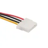 Computer Cables 7.87in Molex IDE Power Extension Cable M/F - 4 Pin Connector 2 Pieces