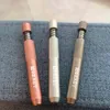 Pipas de metal para fumar cigarrillos de 78 mm Tabaco Hierba Aluminio portátil One Hitter Dugout Pipe HORNET Snuff Snorter Holder