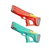 Gun Toys Automatische elektrische Wasserpistole Spielzeug Bursts Sommerspiel Watergun Toys 500ML Hai Hochdruck Strandspielzeug Kinder Wasserkampf 220905