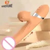 Itens de beleza aquecida vibrador de vibrador múltiplo para mulheres sucção sucção g-spot gingro retrátil masturbador adulto brinquedos sexy sexy