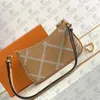 M80349 M81066 Łatwa torebka na pasku torba na ramię Crossbody Kobiet moda luksusowa designerka torebka TOTE TOTE QUALE Torebka Szybka dostawa