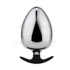 Beauty Items Neuer Durchmesser 60/70/80 mm großer Metall-Buttplug Prostata-Massagegerät Anus-Expansionsdilatator große Analkugeln Ball sexy Produkt für Paare