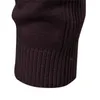 Herentruien Winter Turtleneck dikke heren Casual schildpad Nek vaste kleurkwaliteit Warm slanke pullover mannen 220905