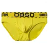 Slip 0850 hommes slips coton hommes sous-vêtements Sexy Lingerie homme Bikini pénis poche mâle Gay culotte Cueca mode Style