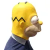 Partyspielzeug Simpson Halloween Latexmaske Film- und Fernseh-Requisiten Maske Großhandel Fabriklieferung