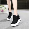 -2019 스프링 여성 발목 부츠 높은 신발 증가 신발 신발 여성 패션 플랫폼 스니커즈 285H