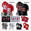 Vin American College Football Wear College Rose Bowl Football Ohio State Buckeyes OSU maillots Football Ronnie Hickman J.T. Tuimoloau Marcus Corbeau