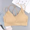 Bustini Corsetti Donna Sexy Reggiseno di pizzo Tube Top Colorblock Daisy Wrapped Chest Underwear Donna Anti-Glare Canotta Bralette