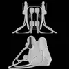 4 핸들 근육 건물 자극기 슬리밍 바디 컨투어링 지방 연소 장치 전자기 슬리밍 미용 장비