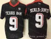 アメリカンカレッジフットボールウェア2019 150th Texas Am Aggies Football Jersey 15 Myles Garrett 2 Johnny Manziel 9 Ricky Seals-Jones 40