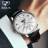 손목 시계 JSDUN 최고 브랜드 남성 기계식 시계 비즈니스 남성 방수 자동 고급 40mm relojes Hombre