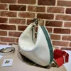 Italy Fashion Bag Attaches Shoulder Bags Half Moon Hobos Crescent-shaped Handbag Tote High Qualitys Crossbody Multicolor Webbing P317J