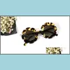 Sunglasses 2021 Cute Flower Round Kids Children Sunglasses Uv400 Eyewear Floral Boy Girl Lovely Baby Sun Glasses Drop Delivery Fas8045685