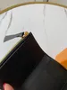 مصممون عالي الجودة مصممي المصممين محفظة حقيبة أزياء قصيرة فيكتورين محفظة طباعة من ألوان رسائل الطباعة الكلاسيكية Pallas بطاقة Zippy