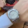 Reloj mecánico de lujo para hombre, moda offshore, clásico, movimiento multifuncional de seis pines con etiqueta, reloj de pulsera de marca Swiss es