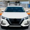 2PCS車LED日産セントラSylphy 2019 2020 2021 2022 drlフォグランプカバーの昼間のランニングライト