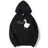 Herren Hoodies Sweatshirts Hoodies Männer Herbst Winter Sudadera Hombre Peace Was Never An Option Goose Hoodie Unisex Kapuzenpullover Für Männer Frauen Sweatshirts 220905