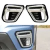 För Subaru Forester SK 2019 2020 2021 CAR ABS FOG LAMP FRONT Bumper Lamp Frame Trimning Bezel Cover
