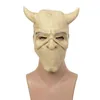 영화 The Black Phone The Grabber Latex Mask Cosplay Costume 성인 Unisex Demon Scary Masks Halloween 액세서리 Props P0905