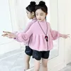 Pull-over pour filles, vêtements d'hiver, nouveau Style, veste en Imitation de vison, pulls pour bébé, manteau chaud, pulls pour enfants, 20220905 E3