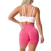 Traje de yoga Nvgtn Seamless Pro Shorts Spandex Mujer Fitness Elástico Transpirable Hiplifting Ocio Deportes Correr 220905