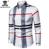 Camicie casual maschile 6xl business shirt a quadri casual a quadri da lavoro da lavoro da lavoro da uomo abiti da lavoro slim social party shirt kaki camicia controllata 220905