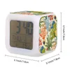 Bureau Table Horloges Enfants Réveil Sea Life Numérique Avec Fonction Thermomètre 7 Couleur Veilleuse Pour Garçons Filles Femmes Hommes Dr Mxhome Amxhq