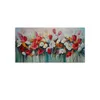 Canvas Painting Abstract Red White Tulip Printed On Wall Art Picture Nordic Posters And Prints For Living Room Cuadros Decor