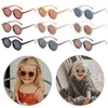 نظارة شمسية لطيفة الأطفال UV400 حماية نظارات البنات الفتيان الصيف في الهواء الطلق الشاطئ الموضة الجولة الجولة