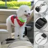 Collares para perros Seguridad para mascotas Correa de tracción Hebilla Cuerda Teddy Nylon Cinturón de seguridad Tirador