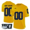 Maglie da football NCAA Michigan Wolverines College 84 Sean McKeon 82 Nick Eubanks 9 Donovan Peoples-Jones 7 Tarik Black 2 Jake Moody 5 Milton Patterson Maglia personalizzata