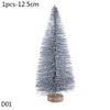 Weihnachtsdekorationen gefälschte Kiefer Mini künstliche Sisal Miniatur Party PO Prop für Ornament