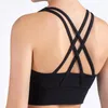 Abbigliamento da yoga che vende reggiseno sportivo da donna fitness all'ingrosso collant sexy gilet da palestra top corto abbigliamento da corsa rimovibile