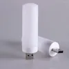 Ночные светильники USB Flame Lamp Компьютерная зарядка