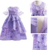 Robes de fille Fille Princesse Robes Enfants Encanto Madrigal Cosplay Costume Noël Halloween Princesse Habiller Enfants Bithday Party Vêtements 220905