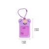 카드 소지자 귀여운 kpop 아이돌 pocards keychains sweet girls 만화 버스 홀더 po sleeves 학생 정지