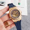 Luxury Mens Mechanical Watch ES Mode Tape Automatische Schweizer Marke Armbanduhr