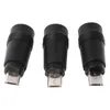 Acessórios de iluminação 5.5 2.1 fêmea para micro USB macho macho 5pin DC Power Cailter Adapter Connector para laptop/tablet