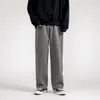 Männer Jeans 2022 Koreanische Casual Mode Herren Baggy Klassische Unisex Mann Gerade Denim Hip Hop Breite Bein Hosen Fünf-farben S-2XL