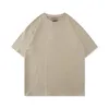 T-shirts pour hommes Chemises de créateurs 21SS Lettres en caoutchouc sur la poitrine à manches courtes High Street Coupe ample surdimensionnée en coton véritable t-shirts classiques T-shirts d'été pour hommes T-shirt Outw