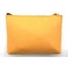 10st saker säckar kvinnor kände vanlig stor kapacitet fyrkantig solid anteckningsbok förvaring väska mix färg