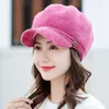 Beralar Suogry 2022 Moda Kadınlar Kış Sıcak Kapak Bere Örgülü Baggy Tığ Tığ işi Şapka Şapka Kürk Boina