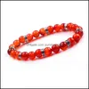 Brins de perles Bracelet en pierre naturelle Perle inspirante Prière de guérison Marathi Yoga Mas Charme Drop Livraison 2021 Bracelets de bijoux D Dhgaw