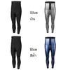 Mannen gym kleding sauna broek mannelijke zweten broek hoge taille compressie leggings slank buik lange benen workout broek