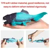 ElectricRC Animals Sea Life Animals TPR Soft Squid Pufferfish Crab Model Action Figures Anti Stress Relief Educational Toys For Children Kids 220905