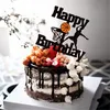 Altre forniture per feste festive L Pallacanestro Happy Birthday Cake Topper Scena a tema Scelte di frutta per uomo Ragazzi Padre Evento Supp Mxhome Amaip