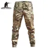 Pantalon homme Mege marque mode Streetwear décontracté Camouflage survêtement tactique militaire pantalon Cargo pour Dropp 220905