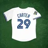 College porte des maillots de baseball personnalisés Toronto 1992 Retro WS Joe Carter Roberto Alomar Pat Borders Dave Winfield John Olerud David 7703824